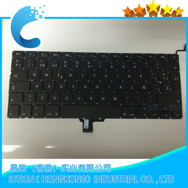 A1278 Испания клавиатура для Apple MacBook Pro A1278 Испания клавиатура MC700 MB990 MC374 MB466 MD313 MD102 2009- 2012 год