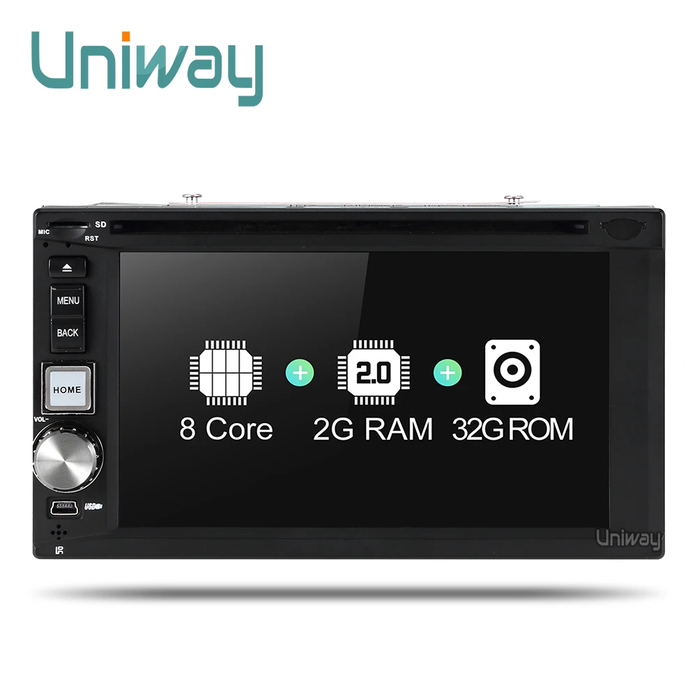 Автомобильный dvd плеер Uniway TDD6271 android 7 1 для nissan qashqai x trail almera note juke универсальный