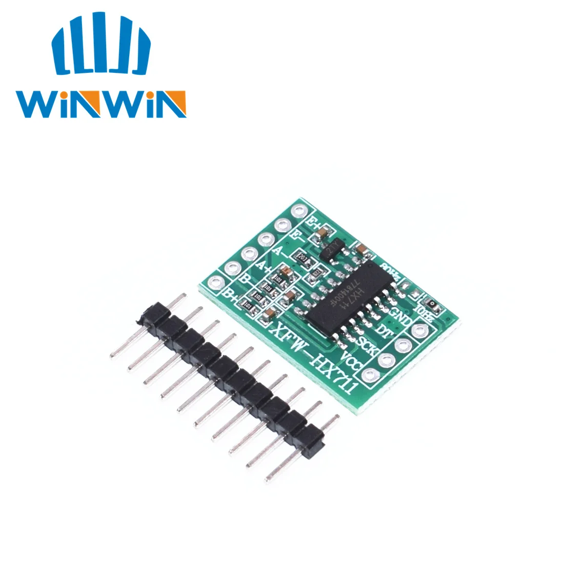 I01 1 шт. mini HX711 двухканальный 24 битный прецизионный модуль A/D датчик давления микроконтроллер|microcontroler modules| |