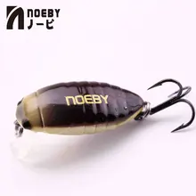 NOEBY الحشرات إغراء NBL9159 2.8 سنتيمتر/2 جرام العائمة الصعب إغراء باس بايك إغراء Walleye الطعم سمك السلمون المرقط البلاستيك الصيد المتذبذب الصعب سويمب...(China)