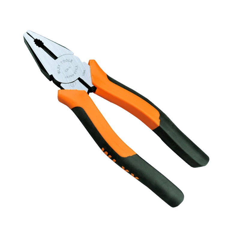Alicates de pinza alicates de corte de 8 pulgadas herramientas de mano y  abrazadera de herramienta eléctrica de marca WLXY de mango negro  naranja|pincers pliers|cutting plierstool clamp - AliExpress