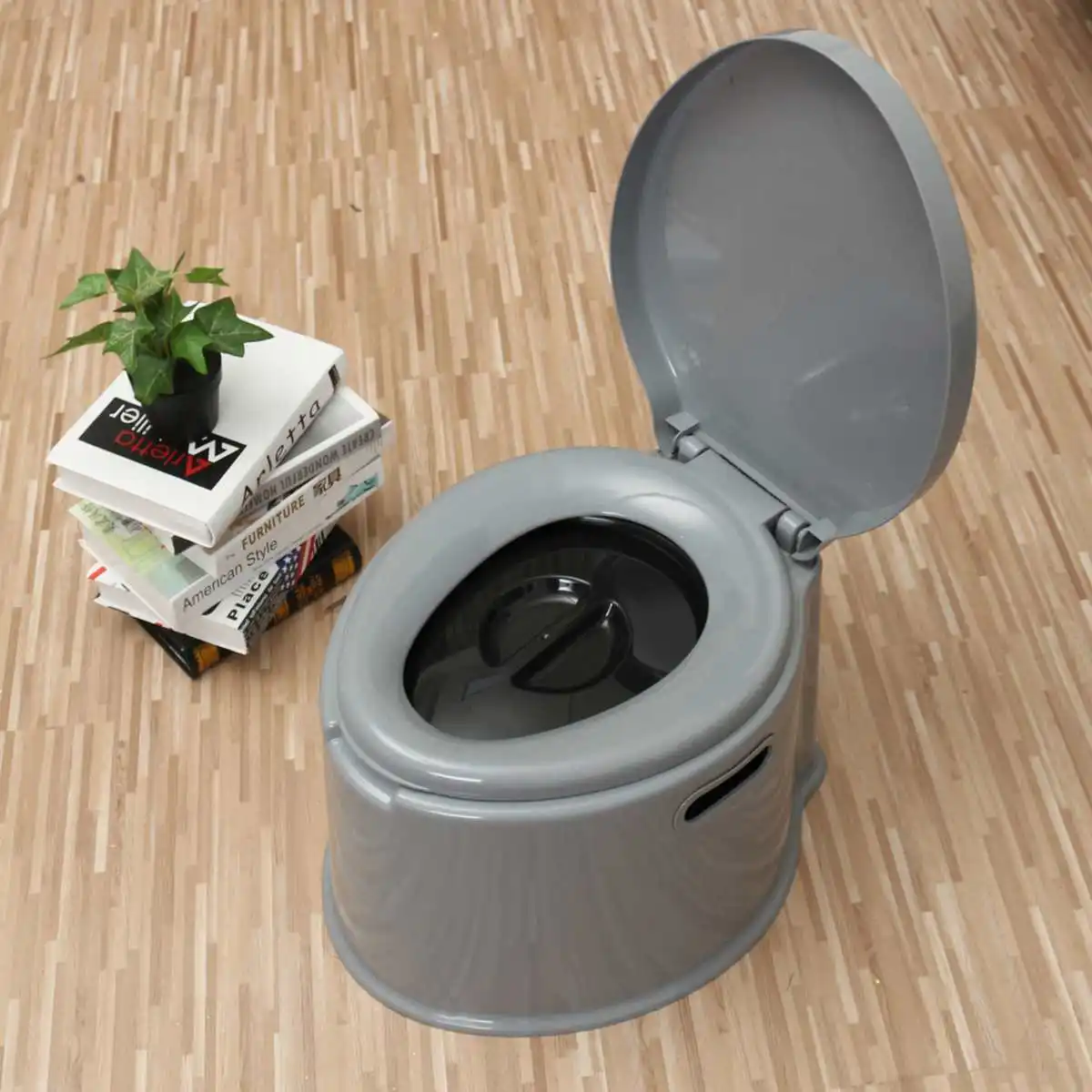

Portable 5L Capacity Mobile Toilet Travel Camping Comfort Commode Potty Camping RV Caravan Parts Accessories