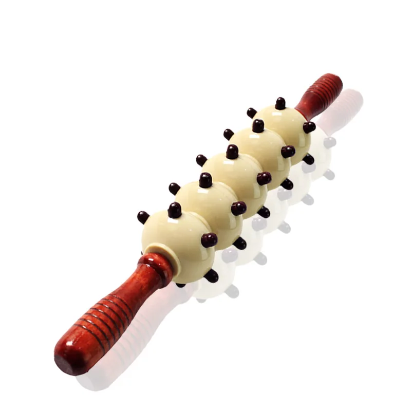 Massage Stick Massager Roller Foot Massage Massageador Bumps Nine Round