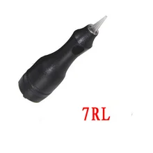 20 шт./лот профессиональные татуировки иглы перманентный макияж бровей иглы 7RL вышивка 3D для бровей губ