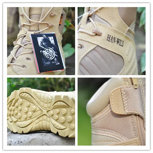 Открытый Спорт Кемпинг Охота обувь для мужчин Военная Униформа деятельности сапоги и ботинки для девочек Desert Combat Tactical Botas пеший Туризм