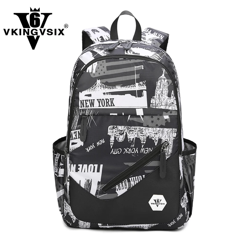 

VKINGVSIX Oxford backpack girl school bags for boy Men Women travel laptop Backpack 15.6 mochila escolar back pack beach bagpack
