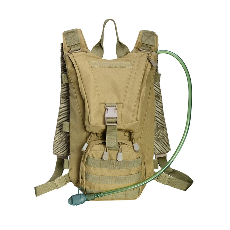 2.5L сумка для воды, тактический рюкзак, гидратация мочевого пузыря, Военный Ранец, для кемпинга, походов, система Molle, камуфляжные сумки XA306WD - Цвет: khaki