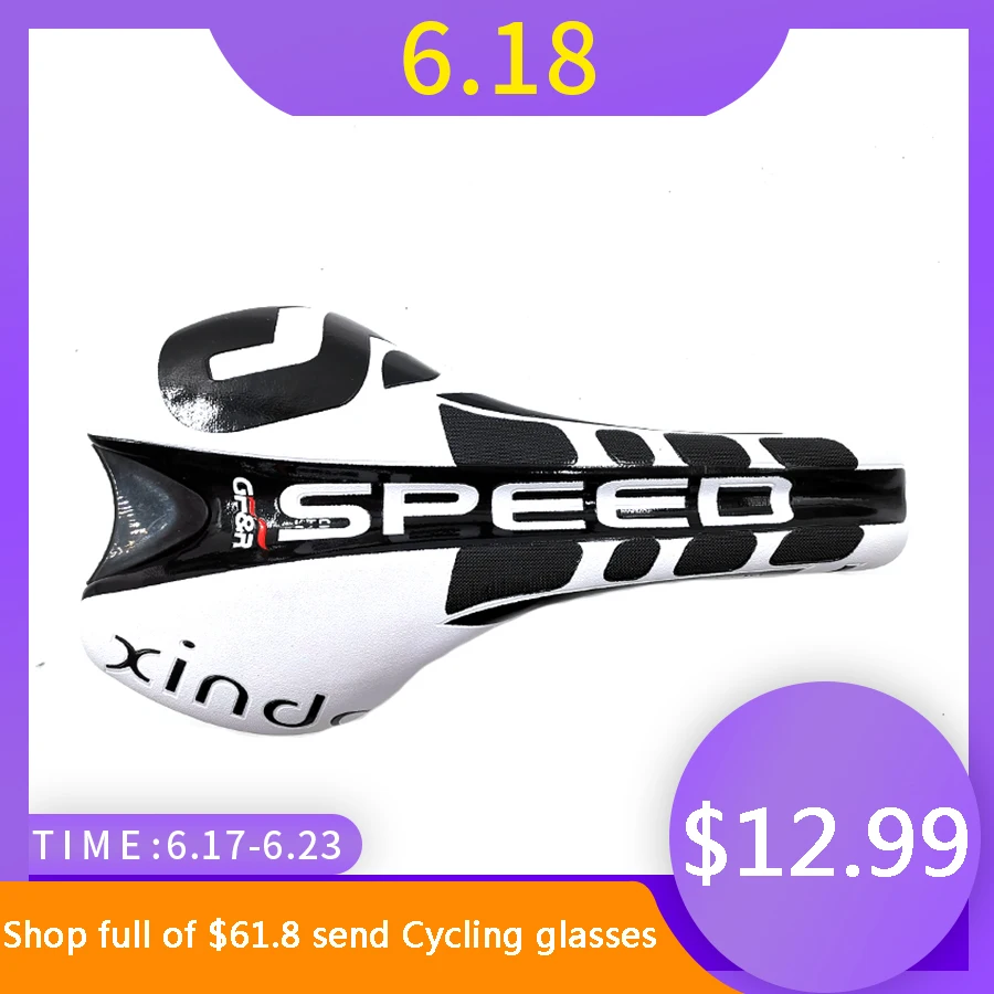 cushioned bike saddle