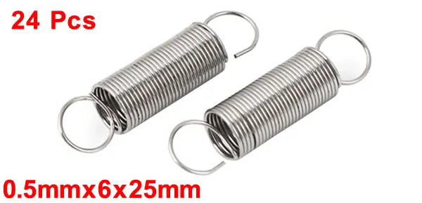 10 Molle Di Estensione In Acciaio Inox Con Gancio - Diametro Filo 0.2mm, Vari Diametri E Lunghezze - Foto 11