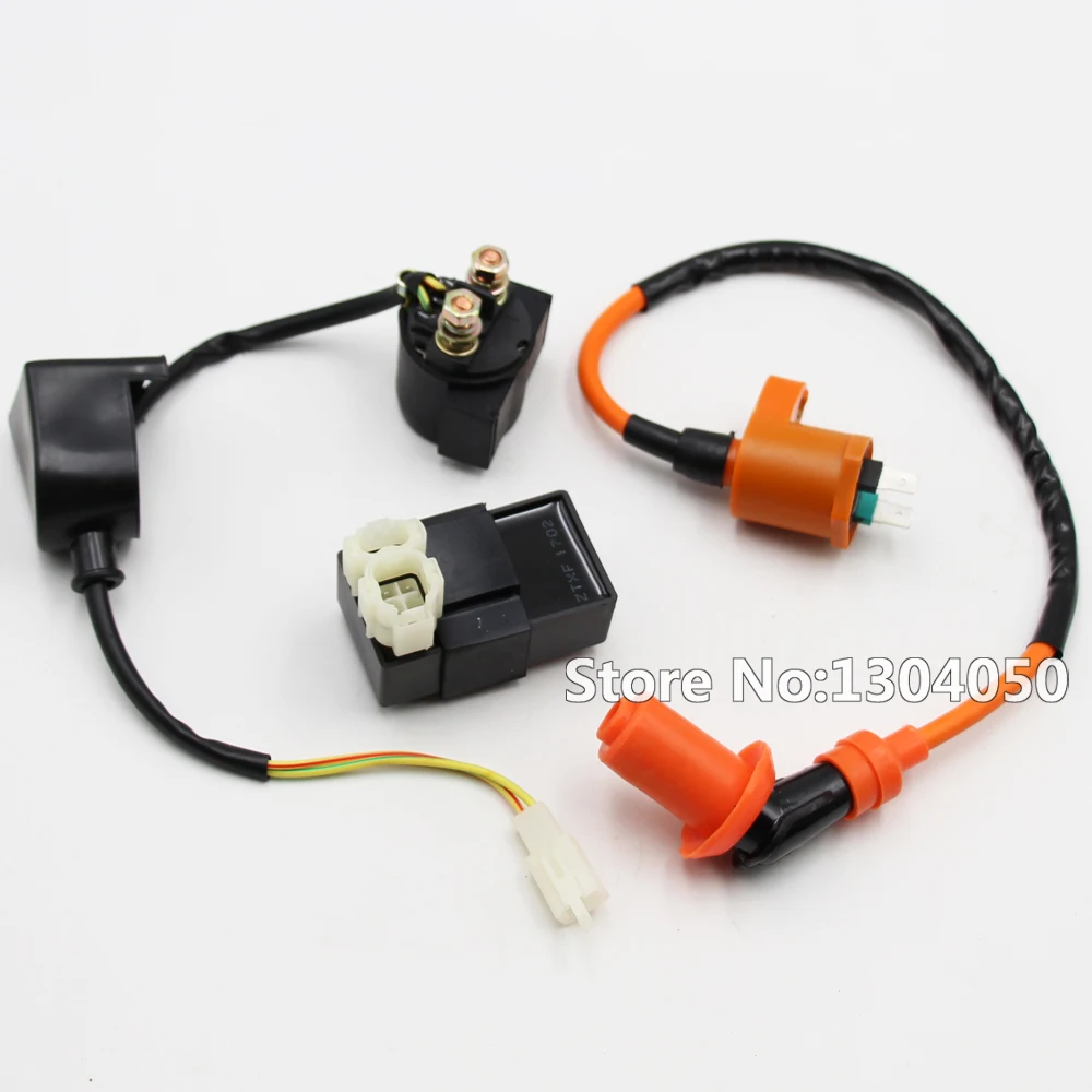 GY6 50CC 110CC 125CC 150CC CDI BOBINA de ENCENDIDO RENDIMIENTO RELÉ DE ARRANQUE CHINO SCOOTER ATV nuevo