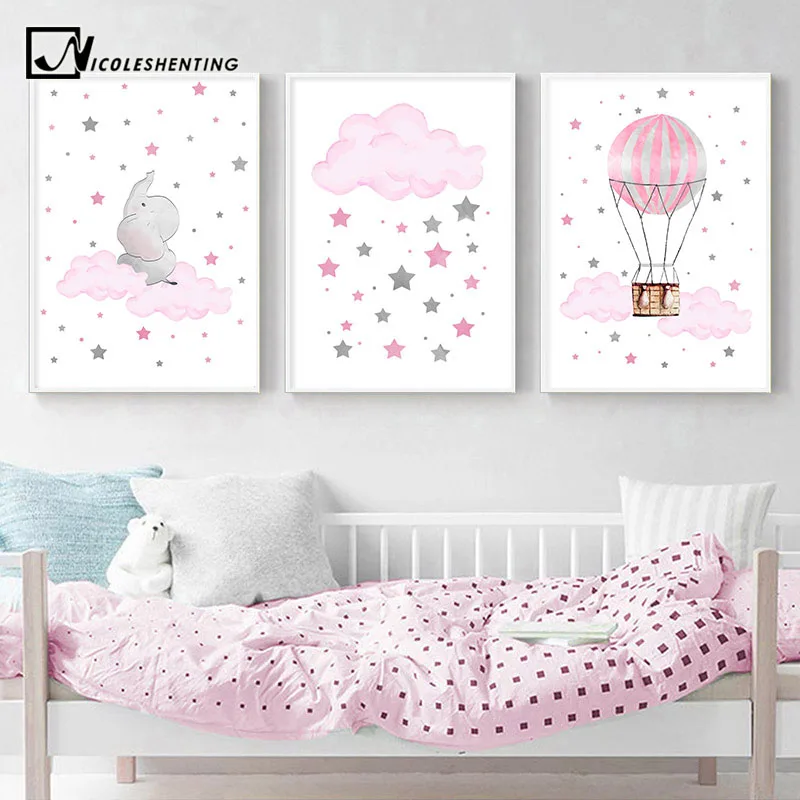Enfant Aventure Affiche Imprimer Oeuvre Avion Ballon Toile Peinture Mur Photo Nordique Enfants Garcon Chambre Decoration 30x40cmx3pcs Sans Cadre Decoration Murale Cuisine Et Maison Helpacreche Co Za