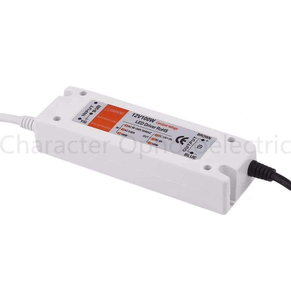 

AC 90-240 V Led-treiber 100 Watt Elektronische Lighting Transformers Stromversorgung DC 12 V 8.3A Power versorgung