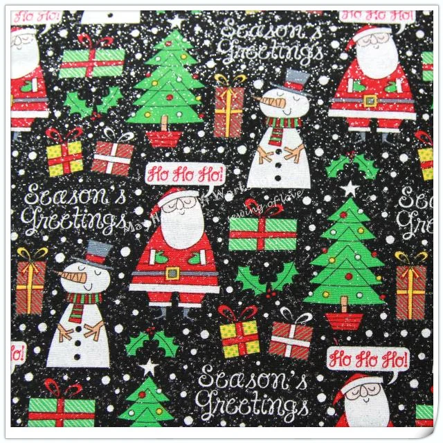 New! Christmas Bronzed Cotton Spot Fabric,43" Width,1M/Pack,Fabrics