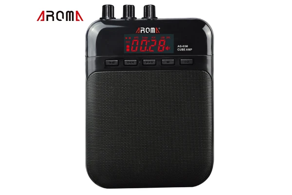 1PC Rechargable гитарный куб ампер USB шнур усилитель 6 5 3 Jack AG 03M аромат MP3 плательщика