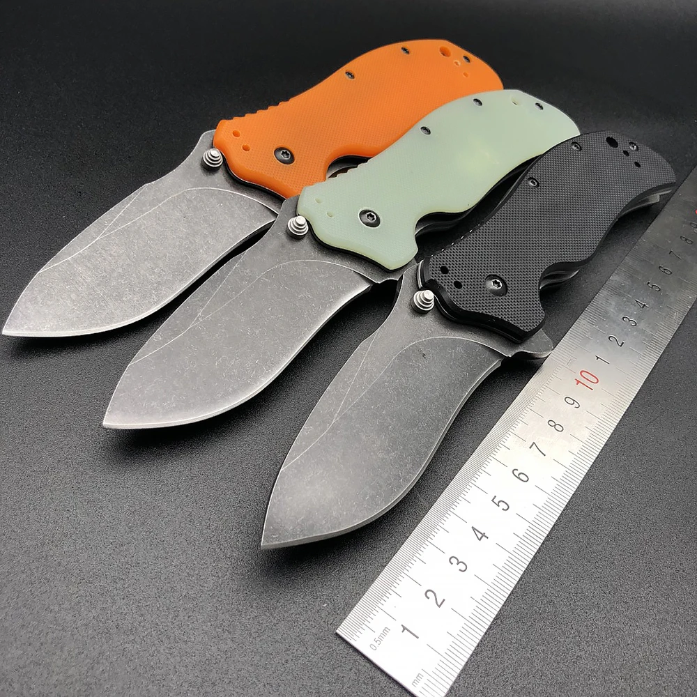 

BMT ZT 0350BW Tactical Folding Knife Bearing pocket knife CPM-S30V Blade G10 Handle Bearing Knife 0350 Camping Outdoor Tool