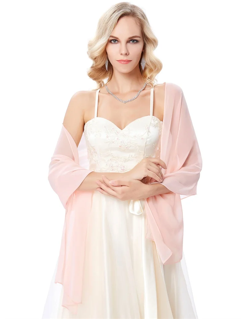 

New Fashion Elegant Women Chiffon Shawl Scarf Wedding Evening Party Dress Wraps Shrug Cover Lightweight Beautiful Shawl Women