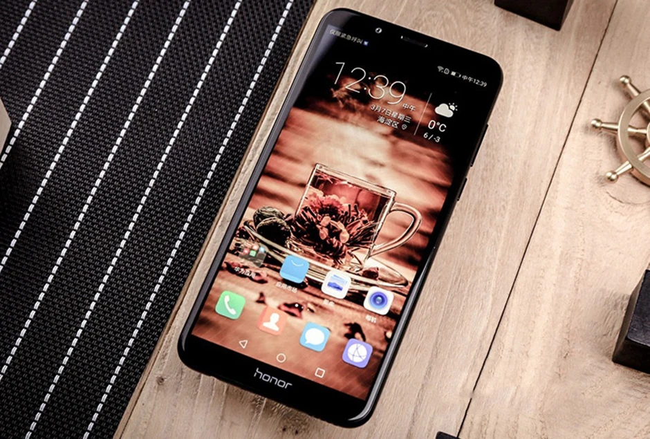 Оригинальный Honor 7C 4 ГБ 64 экран 5 99 дюйма Восьмиядерный процессор Snapdragon 450