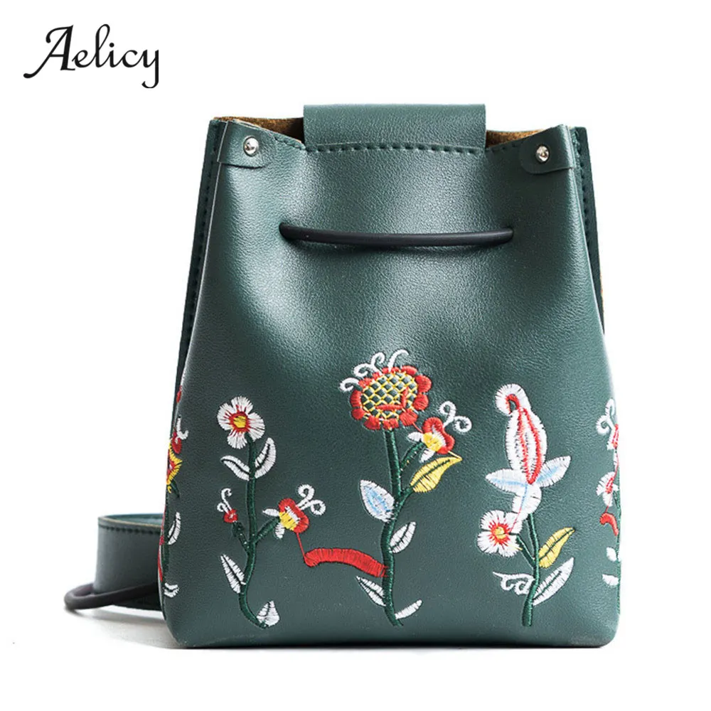 

Aelicy Female Simple Floral Embroidery Bag For Women Bolsos Mujer Bags For Women 2019 Bolsa Feminina Floral Handbag 0901