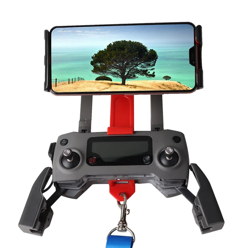 

Remote Control Bracket for DJI Mavic 2 Pro Zoom Drone 360 Degree Rotated Front View Support Holder for Phone Tablet Mount Clip