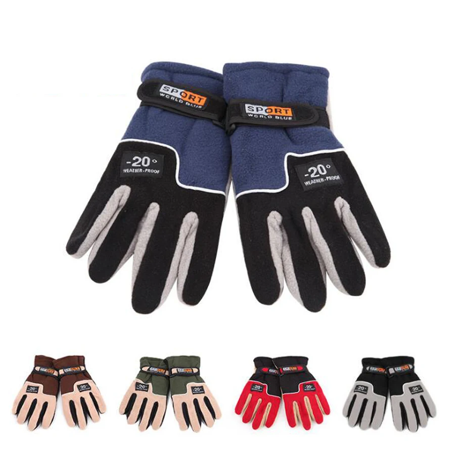 

Winter Fishing Gloves Warm Men Unisex Sun Protection Women's Sports Bike Full Finger Driving Hunting Cycling Motorcycle Gloves
