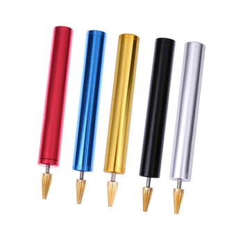 

New Brass Top Edge Dye Roller Pen Applicator Oil Painting Making Leather Craft DIY Finisher Tool LBShipping