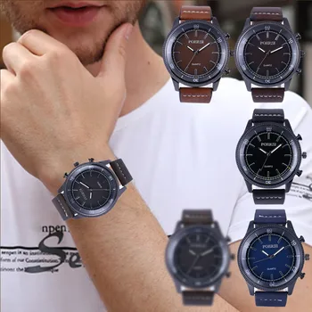 

Zhou Lianfa man Watch Leban Winner Quarter-show Wild Temperament Student Men's watch Wrist Party decoration Business Watch gif