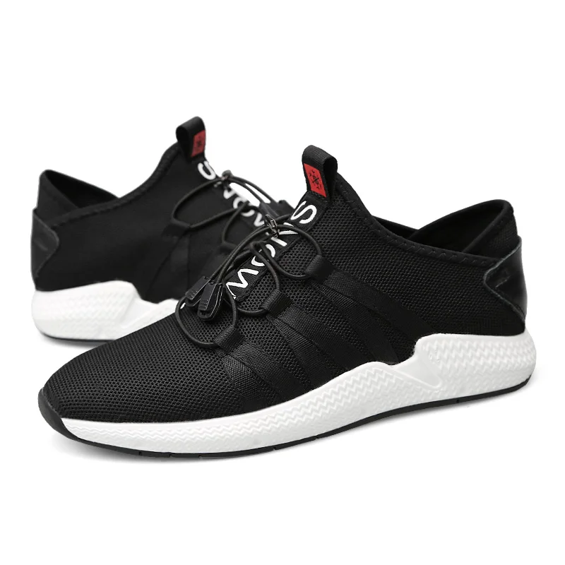 Luxo Mocassins Casuais Homens Masculina Sneakers Marca Moda Masculinos Preto Estações Sapatos Dos Flats Mycolen Novos De Tenis Malha FIn8Ef