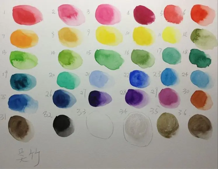 ZIG Kuretake Solid Watercolor Paint