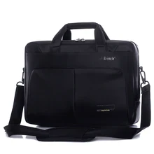 Бринч сумка для компьютера 15,6 дюймов бизнес большая вместительность водонепроницаемая и Ударопрочная Мужская и женская сумка через плечо сумка для ноутбука BW-186