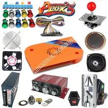 DIY JAMMA arcade kit box 4S 680 in 1 Game Board Coin Acceptor Power JAMMA wire American / ZIPPY joystick LED Button DIY JAMMA arcade kit box 4S 680 in 1 Game Board Coin Acceptor Power JAMMA wire American / ZIPPY joystick LED Button