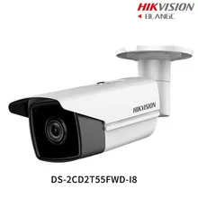 Hikvision English Security Camera DS 2CD2T55FWD I8 5MP H 265 Bullet CCTV Camera WDR IP Camera