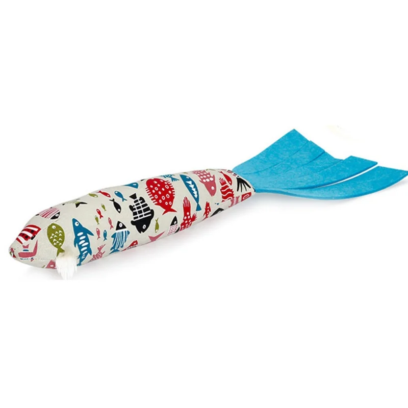 Cat Toy Trainning Colorful Fish Design Interactive Crackle Fancy Catnip Cat Mint Funny Toys For Cat Teaser Pet Toys Pillow New Cat Toy Trainning Colorful Fish Design Interactive Crackle Fancy Catnip Cat Mint Funny Toys For Cat Teaser Pet Toys Pillow New