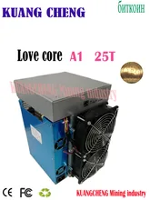 Usado velho asic miner btc bch miner amor núcleo a1 miner 25t 10nm sha256 asic com psu económico do que m3 t3 t2t e9i antminer s9 t17