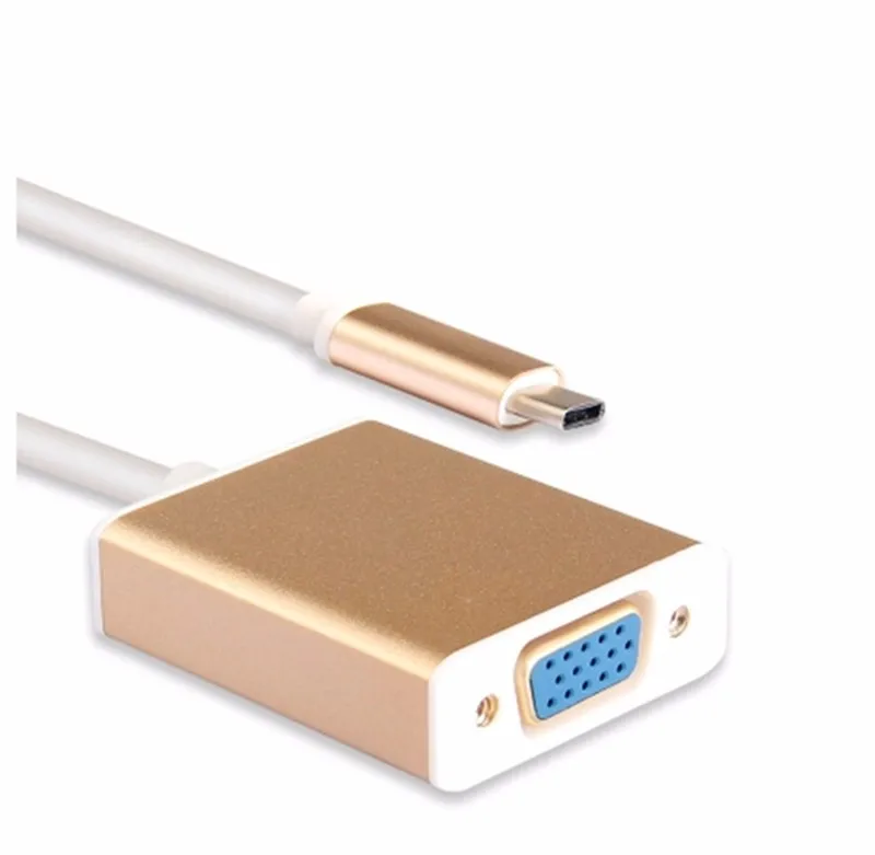 Высокое качество горячий адаптер Тип USB-C VGA адаптер HDMI конвертер Тип USB-C VGA соединения для проектора