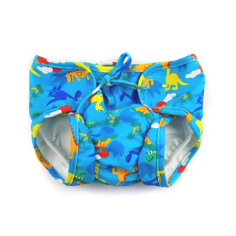 Купальные штаны для маленьких мальчиков, купальные костюмы для новорожденных девочек, Детские Водонепроницаемые Эластичные Брюки Подгузники для плавания