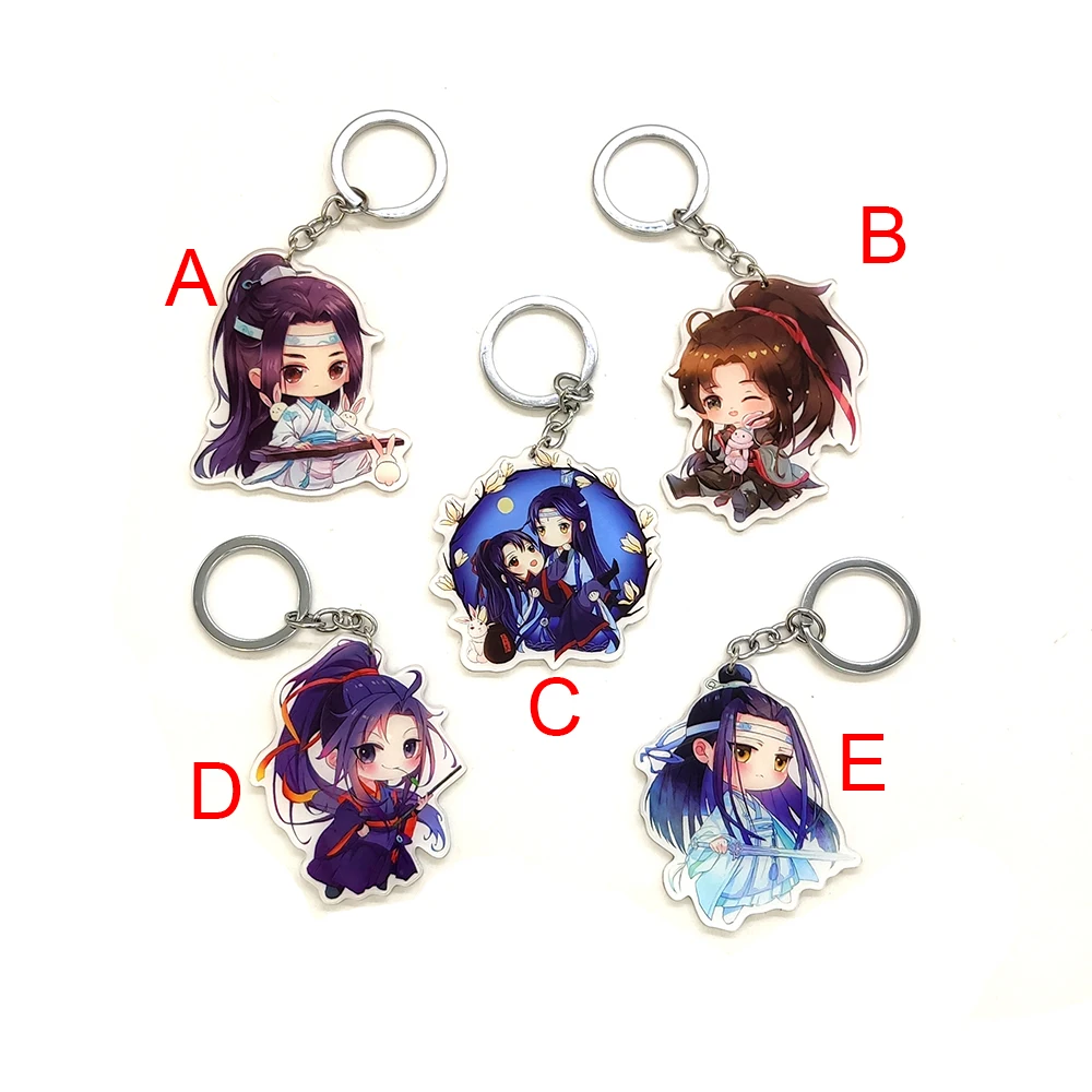 Mo Dao Zu Shi Wei Wuxian Lan Wangji key chain ring_1