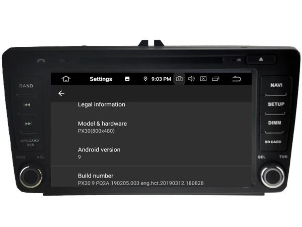 Excellent OTOJETA Car GPS Android 9.0 Radio FOR SKODA OCTAVIA II 2004-2011 Navigation integrated DVD Capacitive screen Support Mirror Link 5