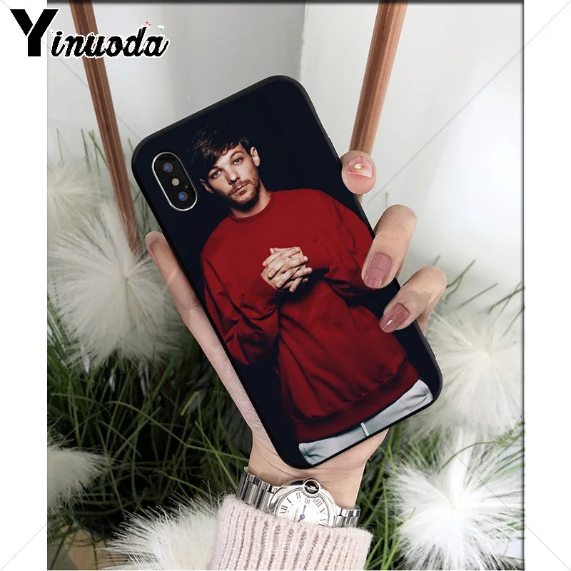 Yinuoda لويس توملينسون الأسود لينة TPU غطاء إطار هاتف محمول ل أبل فون 8 7 6 6 S زائد X XS ماكس 5 5 S SE XR الهواتف المحمولة