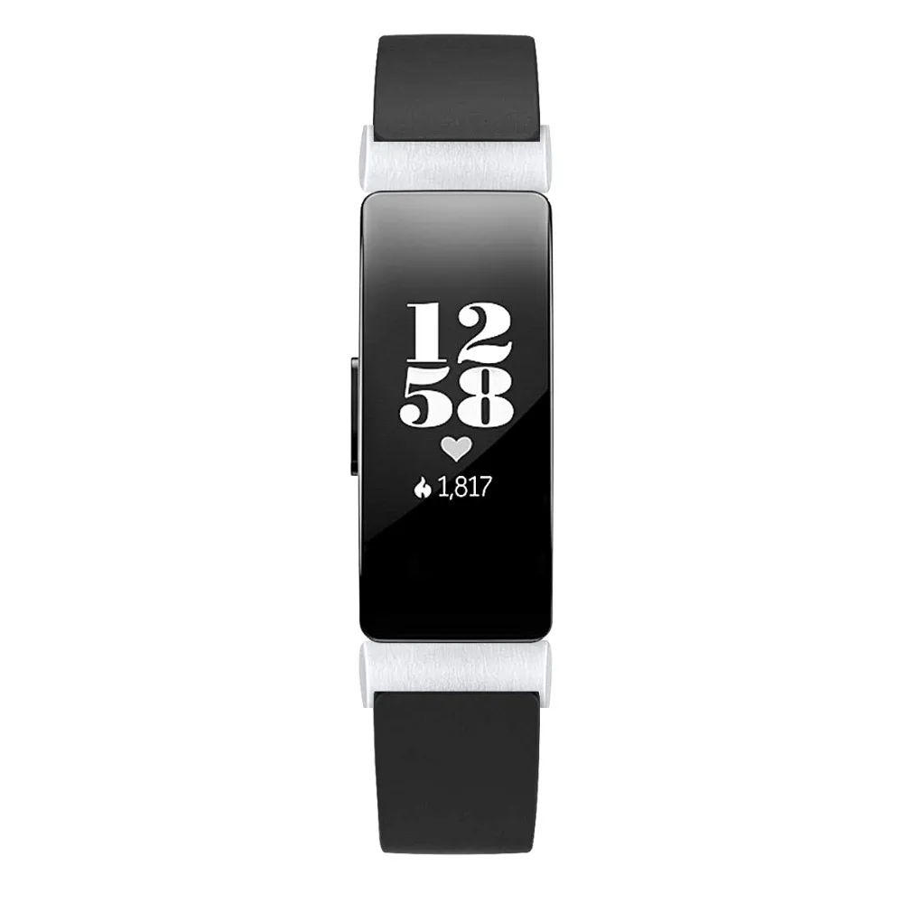 Браслеты для Fitbit Inspire HR с двойным ремешком из натуральной кожи для Fitbit Inspire Браслеты Аксессуары Мягкий ремень