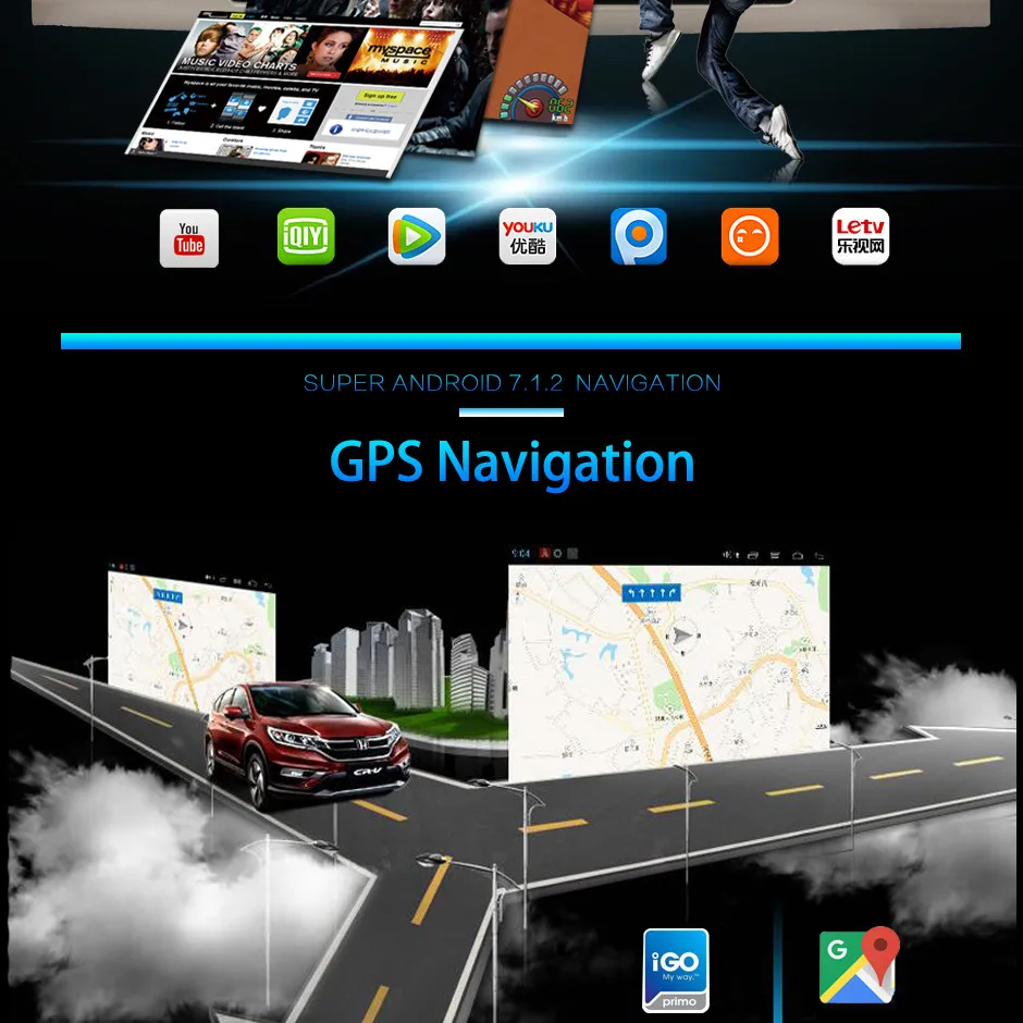 Discount Double 2 din Android 8.0 Octa core 4GB RAM 32GB ROM GPS Navi Stereo Car Radio Digital Bluetooth for Suzuki Vitara 2015-2019 11