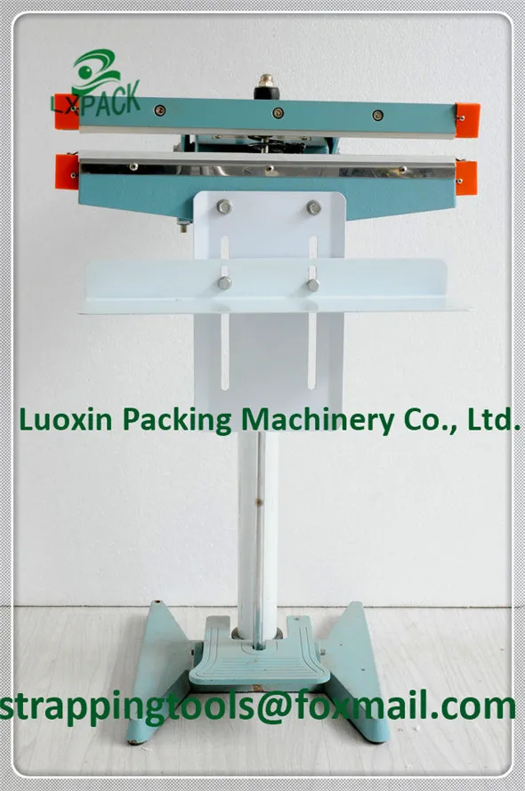 Foot Pedal operated double impulse heat sealers Pedestal Impulse Sealers Constant Heat Sealers