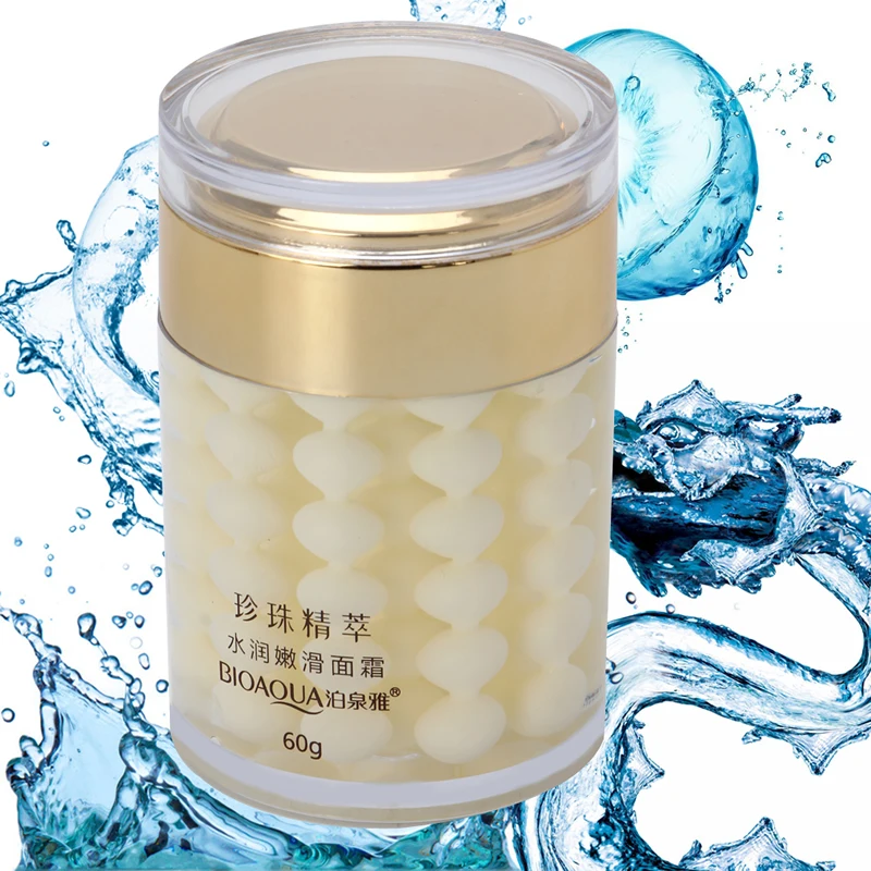 

BIOAQUA Pure Pearl Essence Face Cream night Mask Deep Moisturizing Whitening Skin Care Anti Wrinkle 60g
