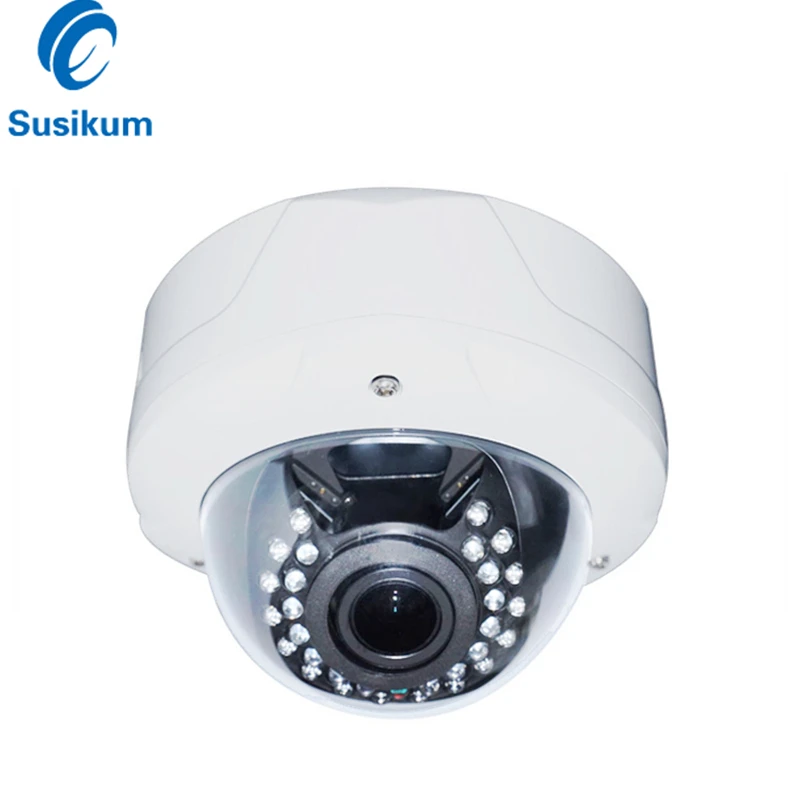 

H.265 5MP Dome IP Camera 2.8-12mm Varifocal Lens IR 40M Night Vision Infrared Outdoor Surveillance Security Network Camera POE