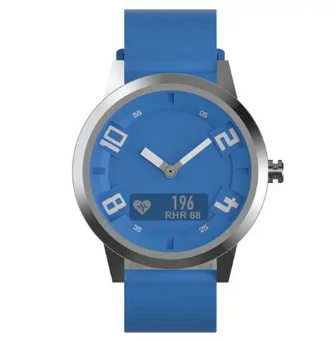 Lenovo Смарт часы X Sports Edition BT5.0 световой указатель Smartwatch OLED экран двойной слой силиконовый ремешок наручные часы - Цвет: blue