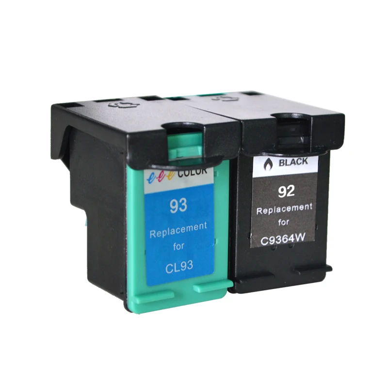 LuoCai compatible ink cartridges For HP92 For HP 92 93 Deskjet 5440 5442 5443 D4160 Photosmart 