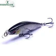 Minnow Floating Jerkbait Fishing Lures for Bass Pike Swim Bait Sea Fishing Accessories 5.5cm 2.5g Multi-color Options