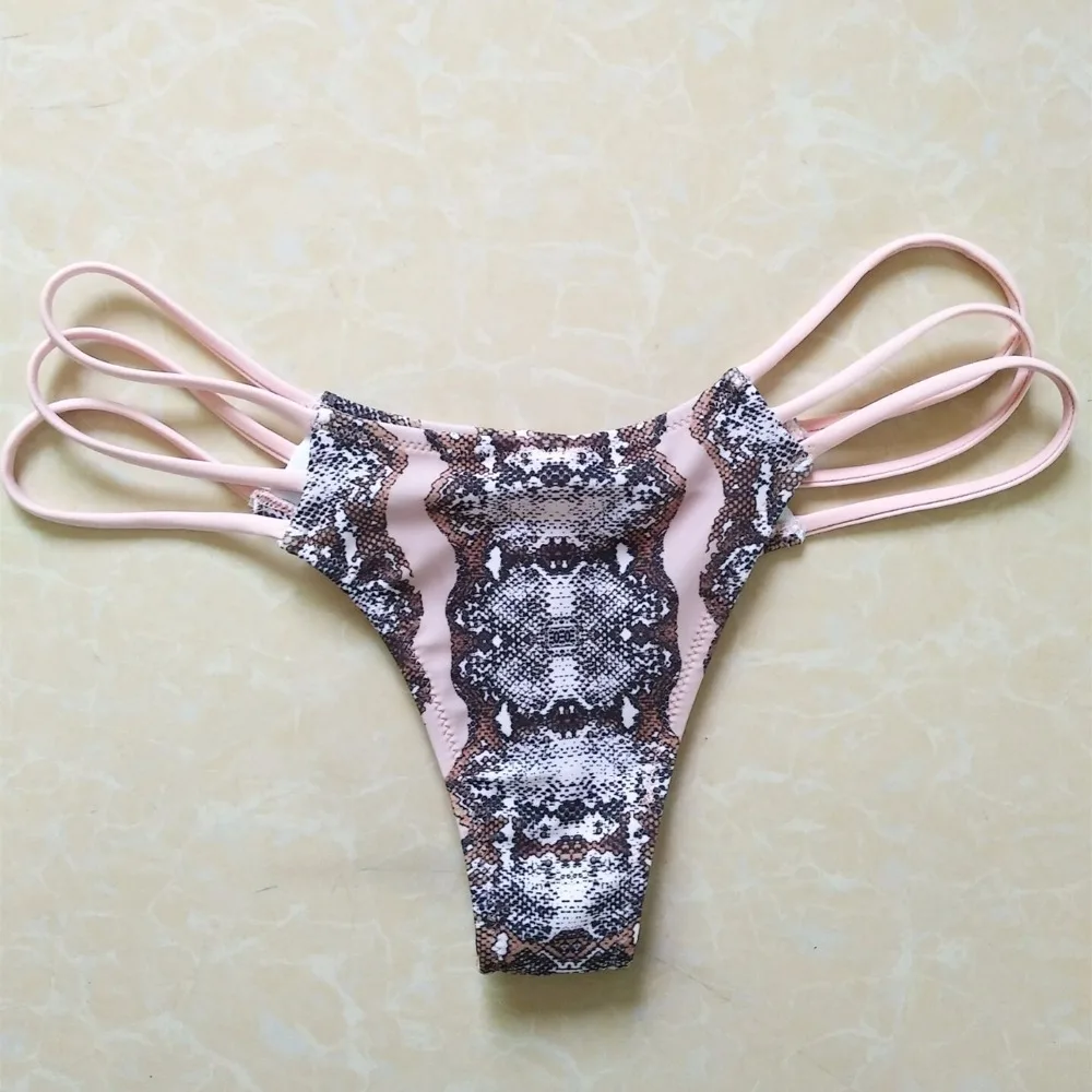 Sexy Bikinis Women Swimsuit S M L Pink Printing Swimwear Female Beach Bathing Suit Women Bather Brazilian Bikini Set Biquinis