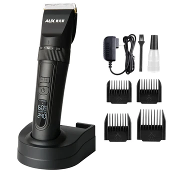 

Professional Lithium Clipper Hair Trimmer Beard Razor For Men Barber Electric Cutter Hair Cutting Machine Ceramic Titanium Blade