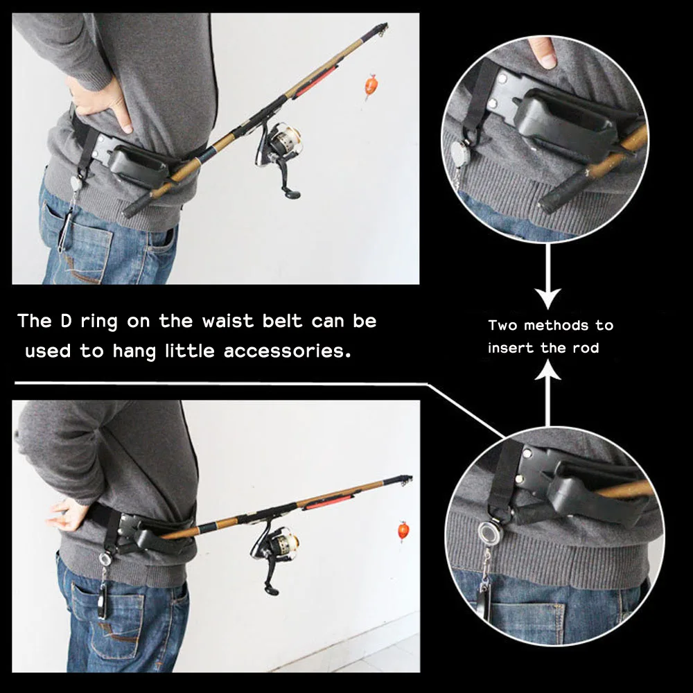 fishing rod belt