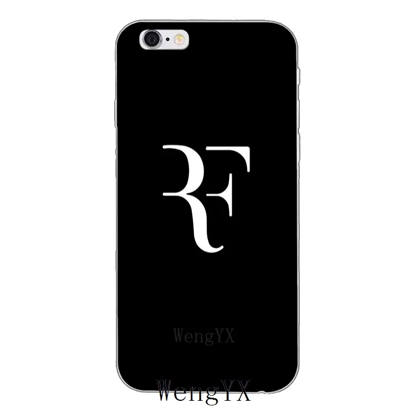 Tennis Roger Federer RF logo Soft phone case For Huawei Honor 4c 5c 5x 6x V10 Y5 Y6 Y7 II Mate 8 9 10 P8 P9 P10 Lite plus
